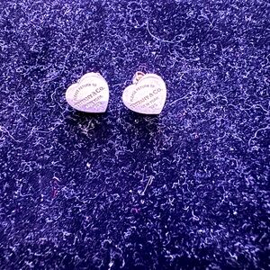 Tiffany and co hear earrings only worn once
